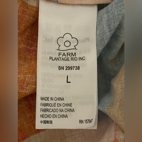 FARM Rio Ipanema One-Shoulder Cut-Out Mini Dress. - Picture 10 of 12